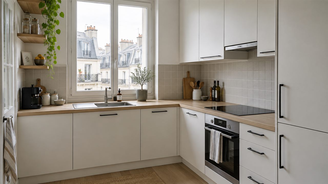 Cuisine contemporaine, idée de rénovation intérieure