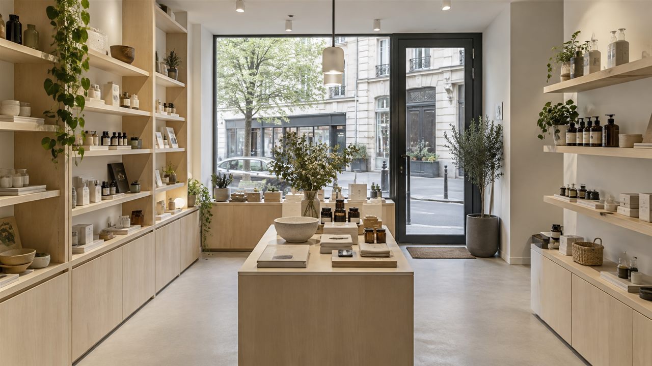 Commerce contemporain, idée de rénovation intérieure
