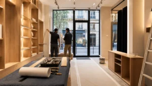 Rénovation d’un local commercial à Paris avant son ouverture au public